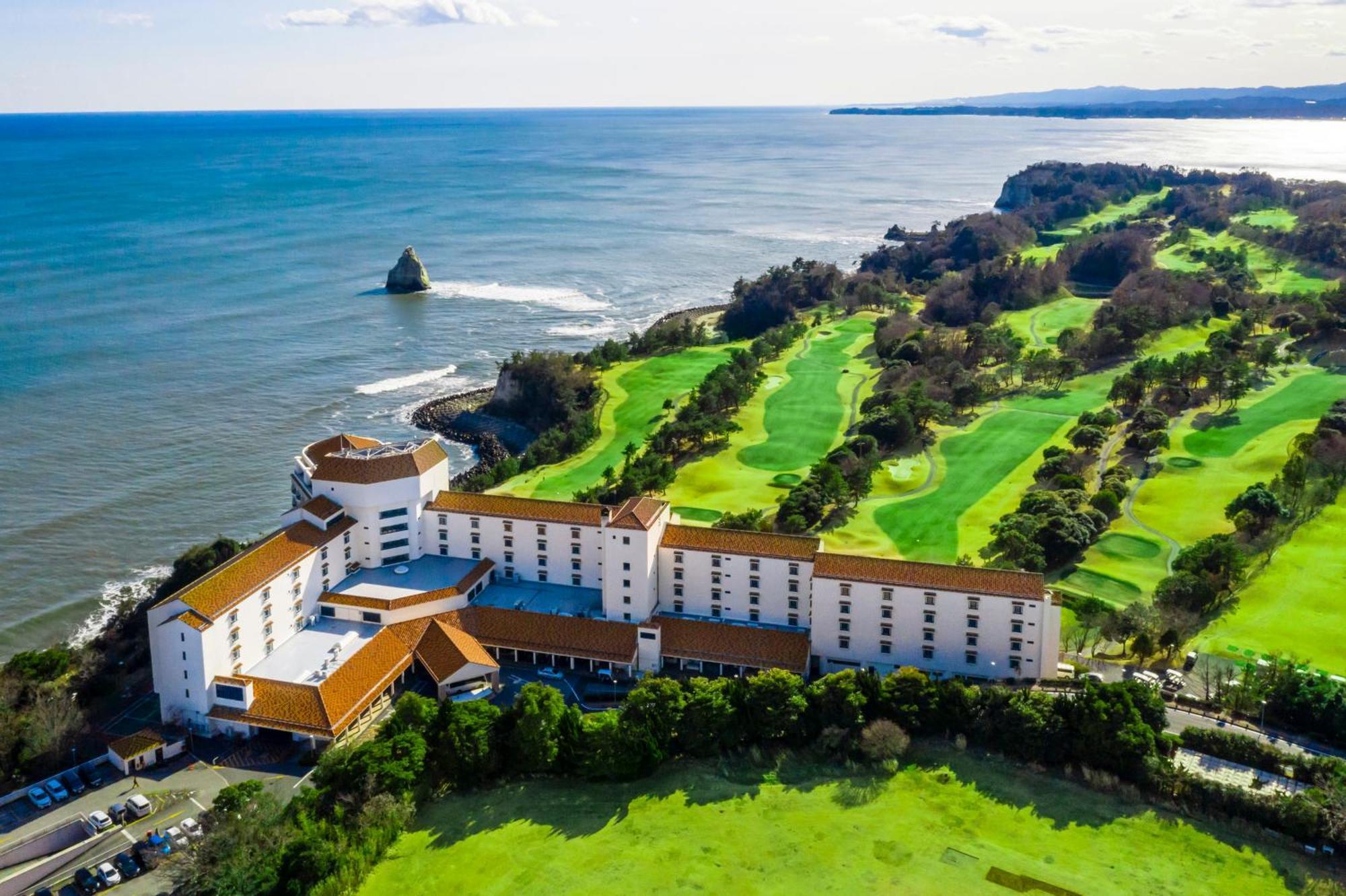 Onahama Ocean Hotel & Golf Club Иваки Экстерьер фото
