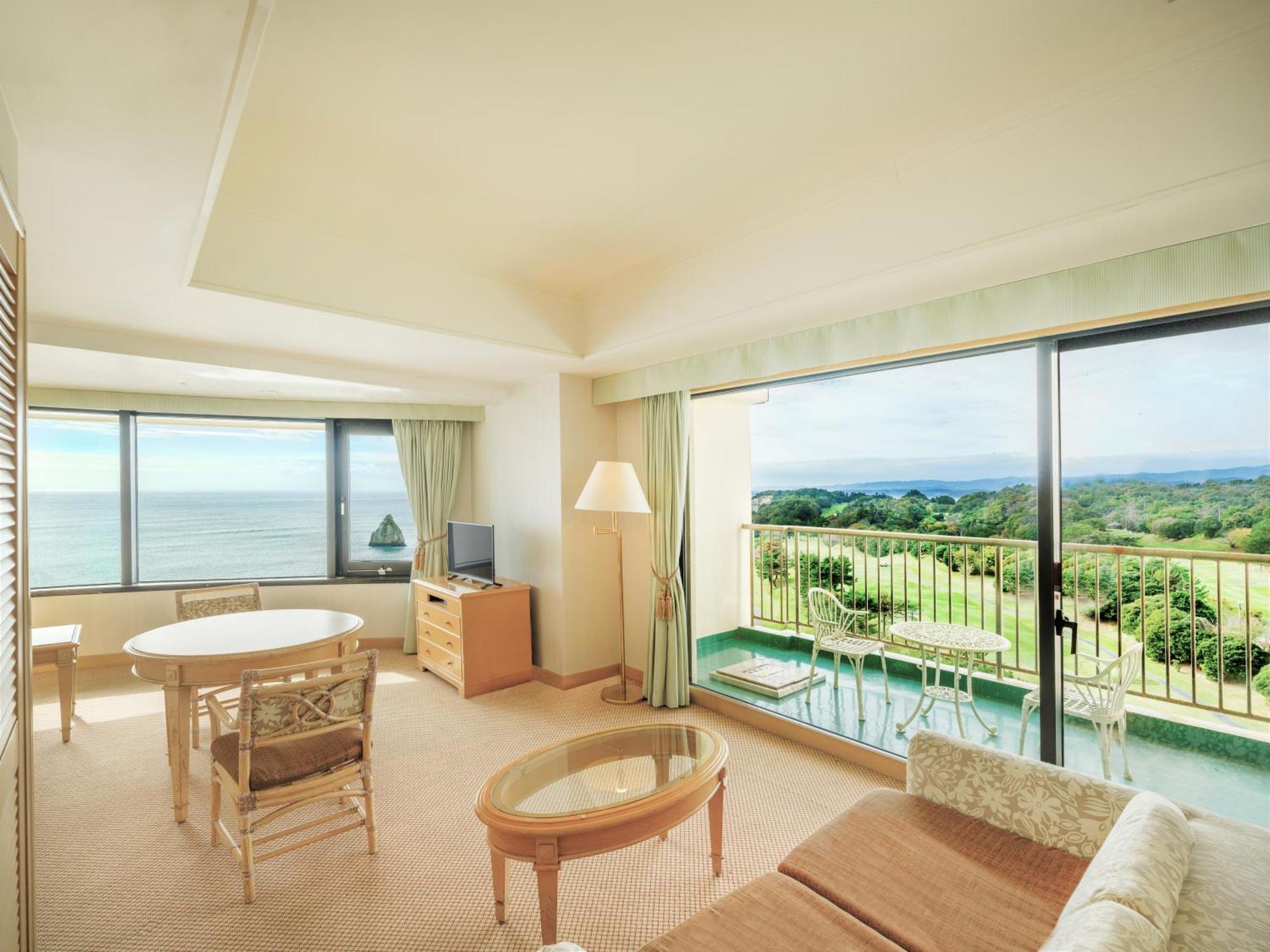 Onahama Ocean Hotel & Golf Club Иваки Экстерьер фото